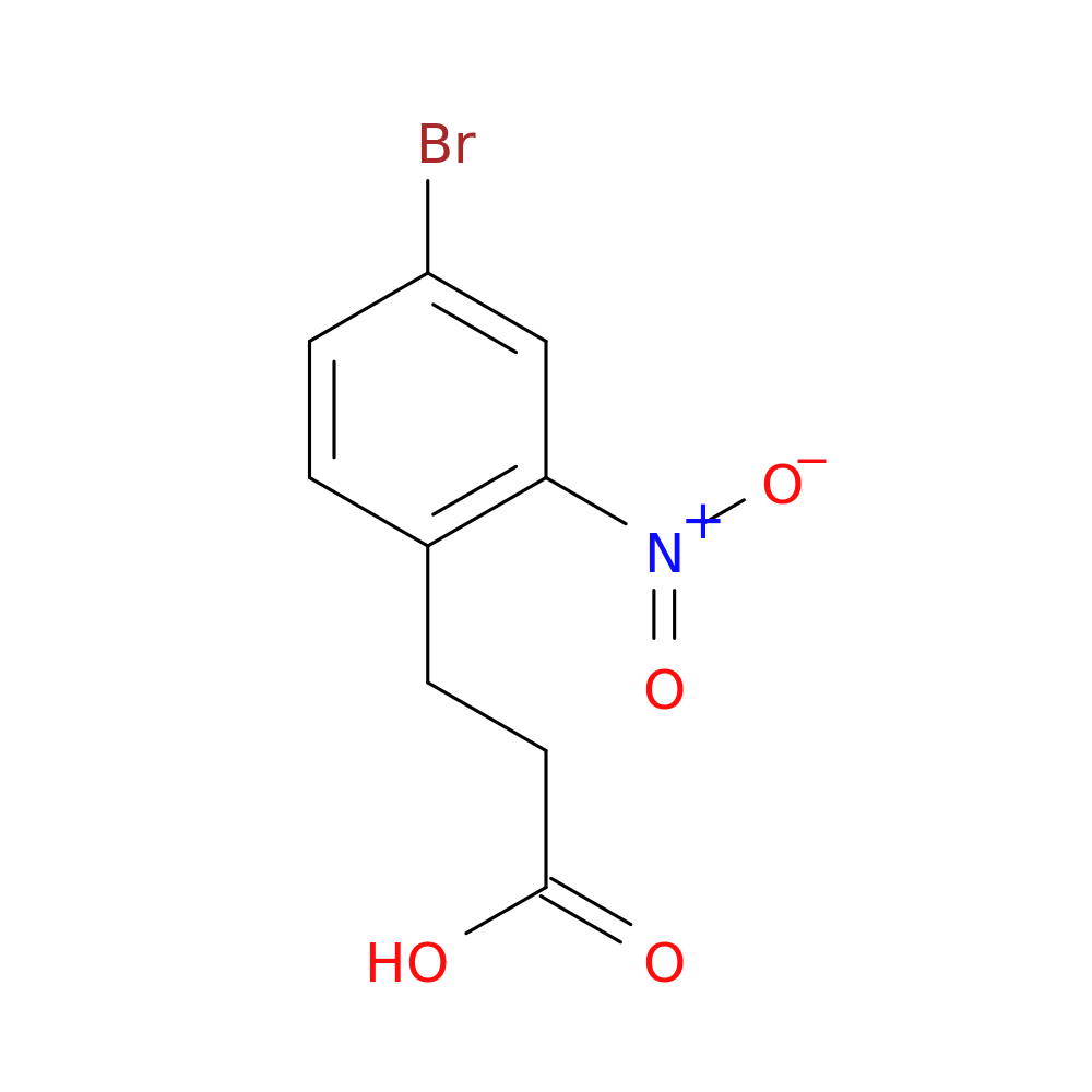 3-(4-BROMO-2-NITROPHENYL)PROPANOIC ACID