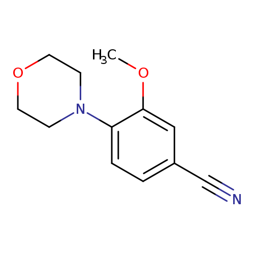 3-Methoxy-4-(morpholin-4-yl)benzonitrile
