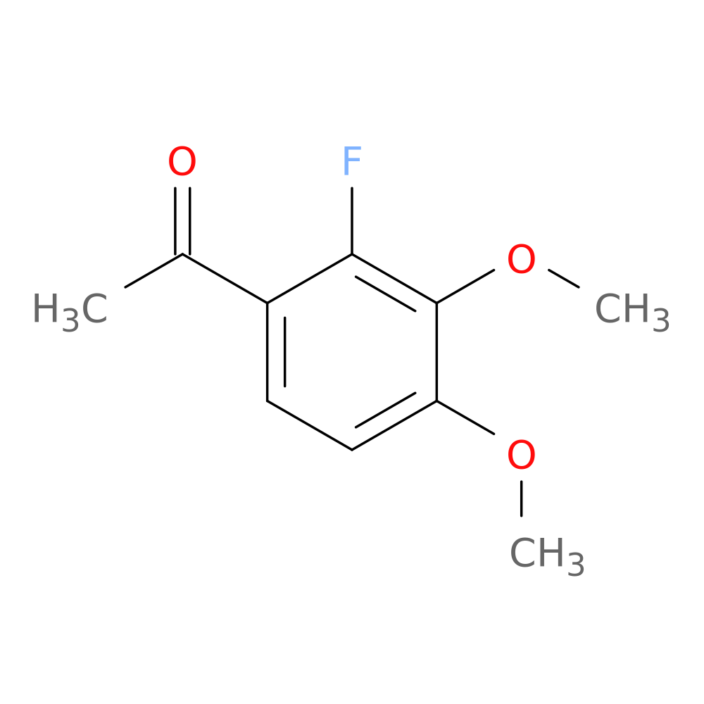 1-(2-fluoro-3,4-dimethoxyphenyl)ethan-1-one