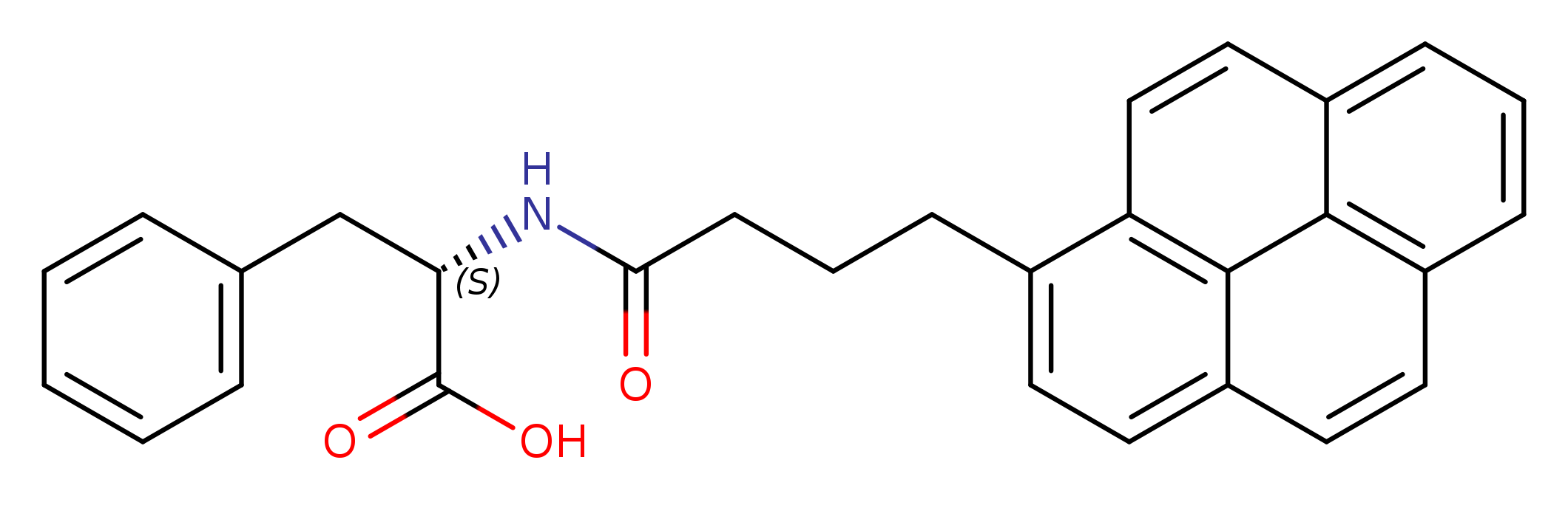 L-Phenylalanine, N-[1-oxo-4-(1-pyrenyl)butyl]-