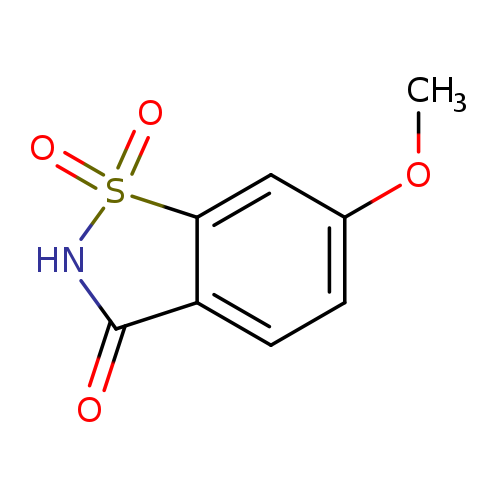 6-methoxy-2,3-dihydro-1lambda6,2-benzothiazole-1,1,3-trione