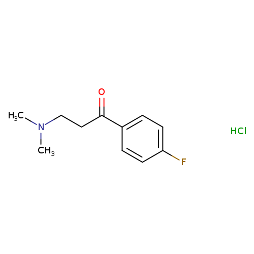 3-(dimethylamino)-1-(4-fluorophenyl)propan-1-one hydrochloride