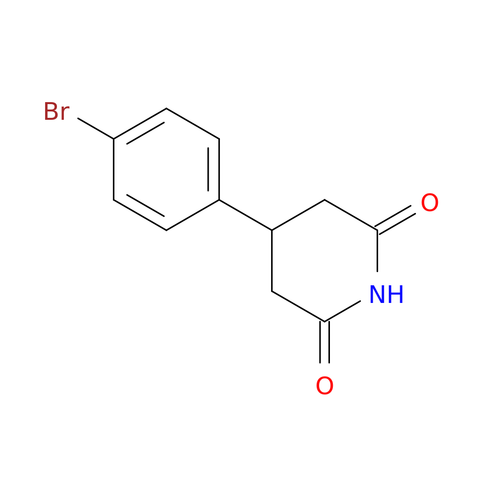 4-(4-Bromophenyl)piperidine-2,6-dione