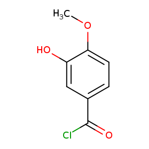 Benzoyl chloride, 3-hydroxy-4-methoxy- (9CI)