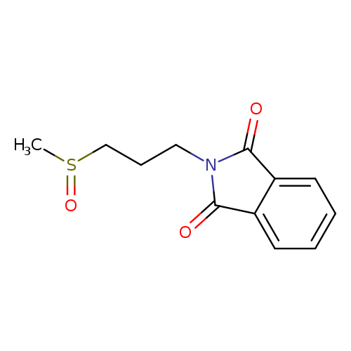 2-(3-(Methylsulfinyl)propyl)isoindoline-1,3-dione