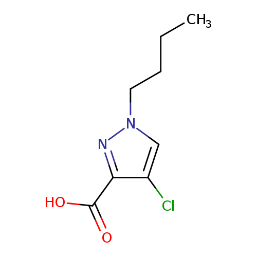1-Butyl-4-chloro-1H-pyrazole-3-carboxylic acid