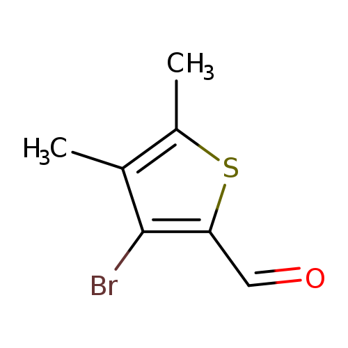 3-bromo-4,5-dimethylthiophene-2-carbaldehyde