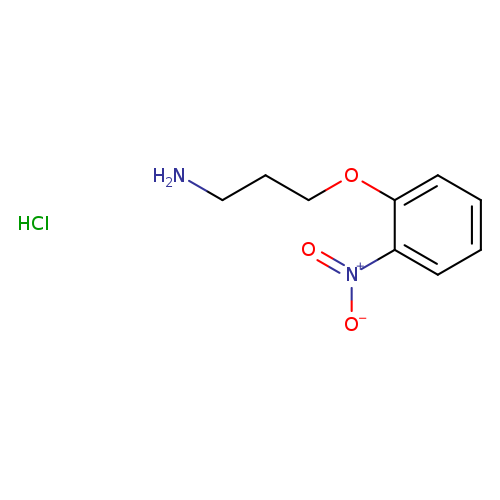 3-(2-nitrophenoxy)propan-1-amine hydrochloride