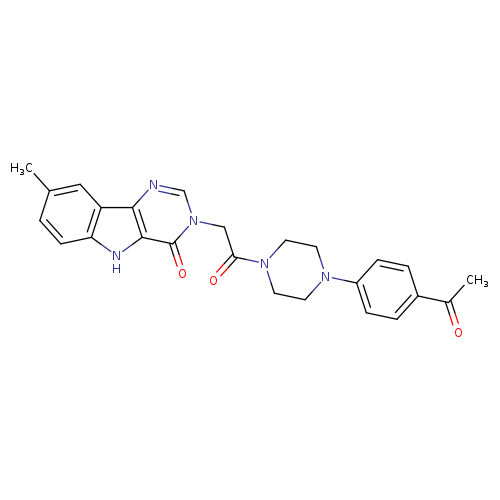 3-{2-[4-(4-acetylphenyl)piperazin-1-yl]-2-oxoethyl}-8-methyl-3H,4H,5H-pyrimido[5,4-b]indol-4-one