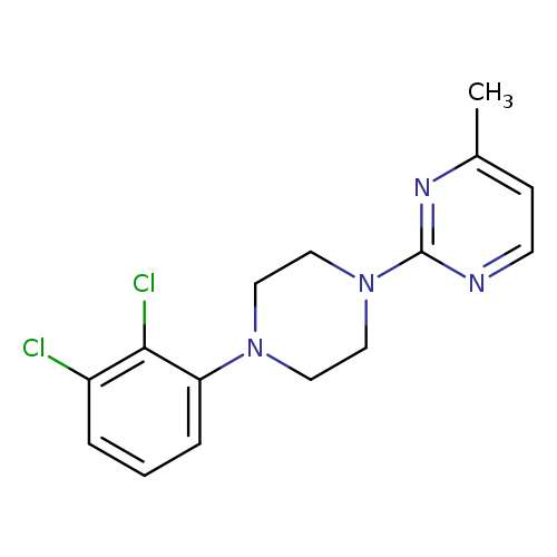 2-[4-(2,3-dichlorophenyl)piperazin-1-yl]-4-methylpyrimidine