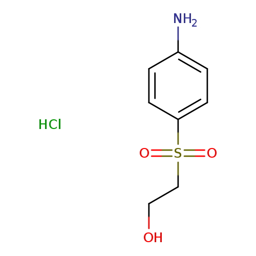 2-(4-aminobenzenesulfonyl)ethan-1-ol hydrochloride