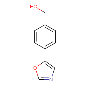 Benzenemethanol, 4-(5-oxazolyl)-