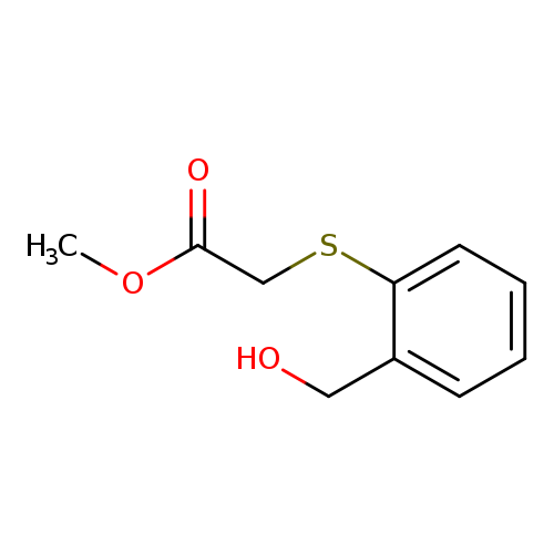methyl 2-{[2-(hydroxymethyl)phenyl]sulfanyl}acetate