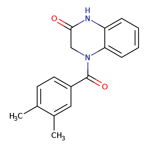 4-(3,4-dimethylbenzoyl)-1,2,3,4-tetrahydroquinoxalin-2-one