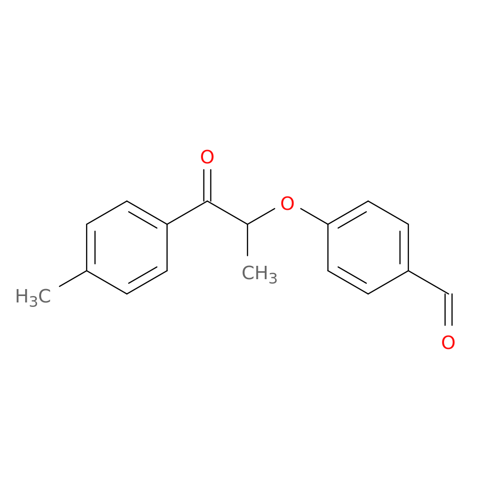 4-[1-methyl-2-(4-methylphenyl)-2-oxoethoxy]benzaldehyde