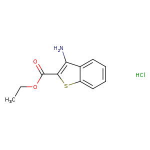 ethyl 3-amino-1-benzothiophene-2-carboxylate hydrochloride