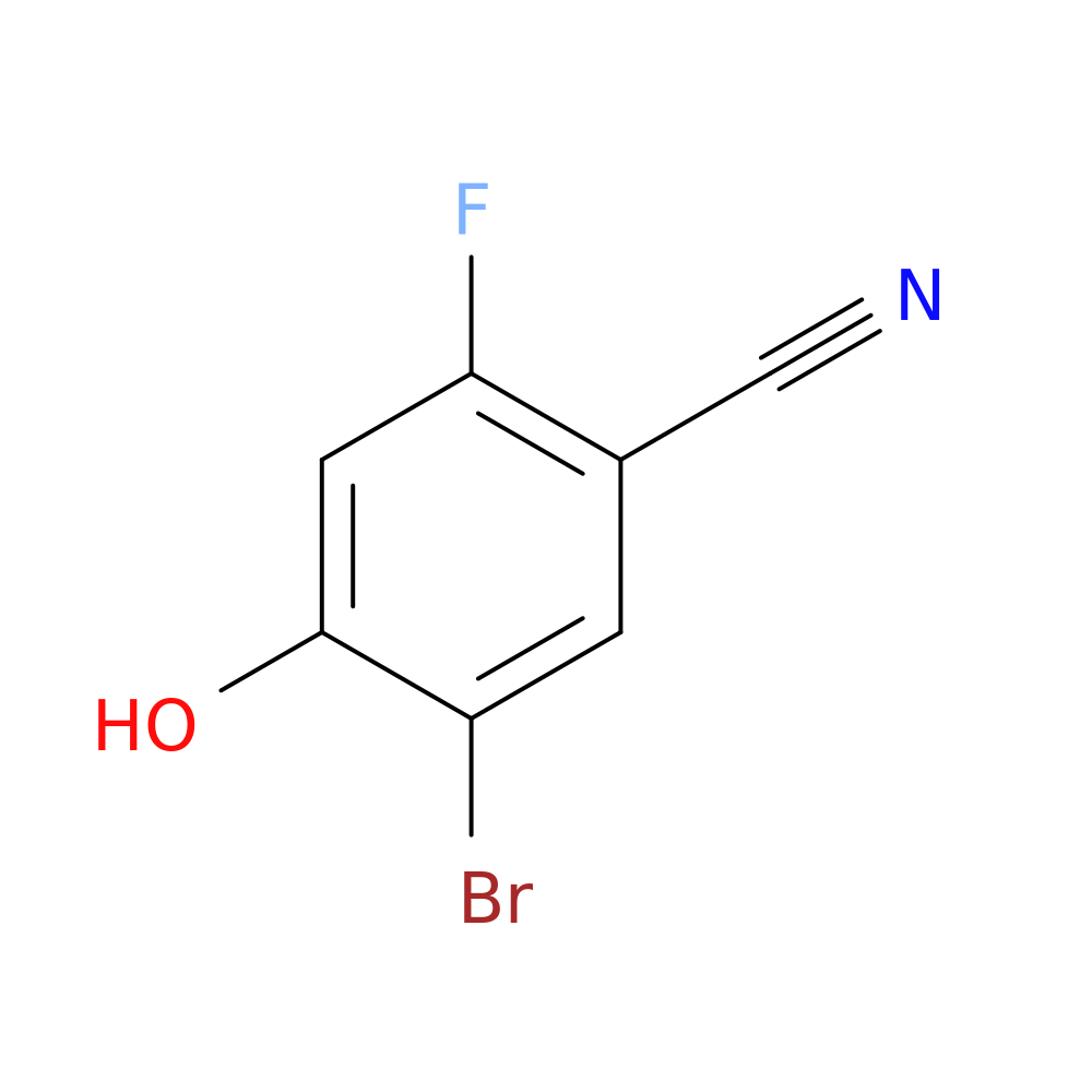 5-Bromo-2-fluoro-4-hydroxy-benzonitrile