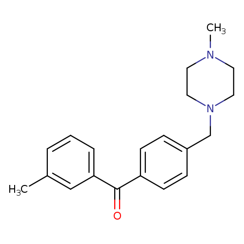 3-METHYL-4'-(4-METHYLPIPERAZIN-1-YLMETHYL)BENZOPHENONE