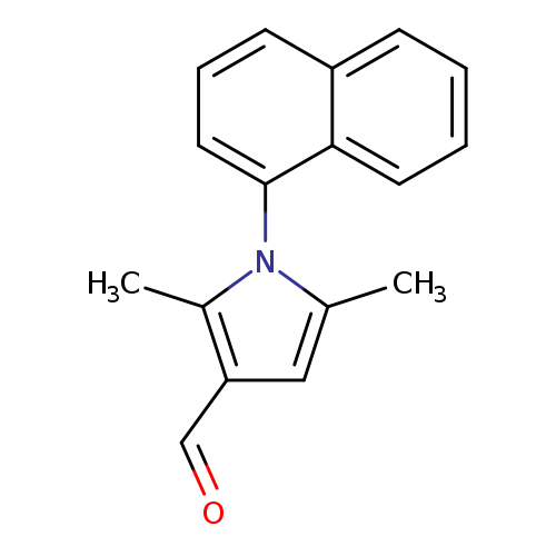 2,5-Dimethyl-1-(1-naphthyl)-1h-pyrrole-3-carbaldehyde