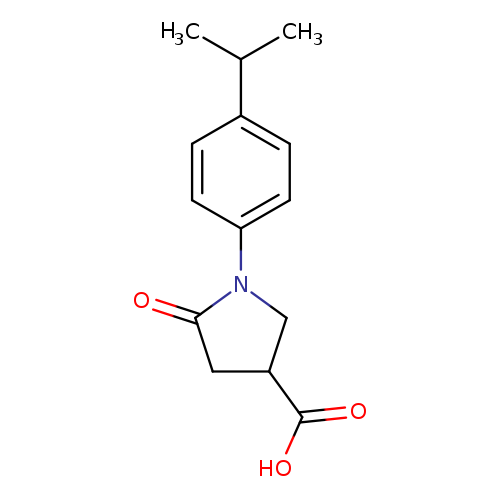 1-(4-Isopropylphenyl)-5-oxopyrrolidine-3-carboxylic acid