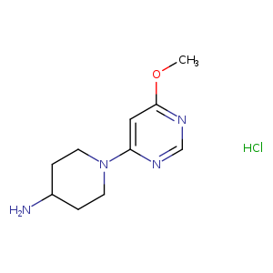 1-(6-Methoxypyrimidin-4-Yl)Piperidin-4-Amine Hydrochloride