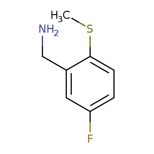 [5-fluoro-2-(methylsulfanyl)phenyl]methanamine