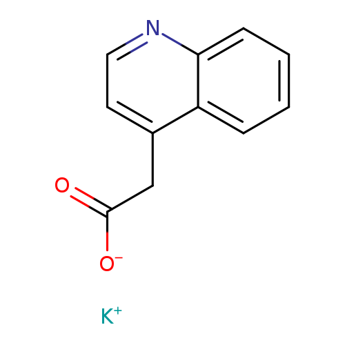 Potassium 2-(quinolin-4-yl)acetate