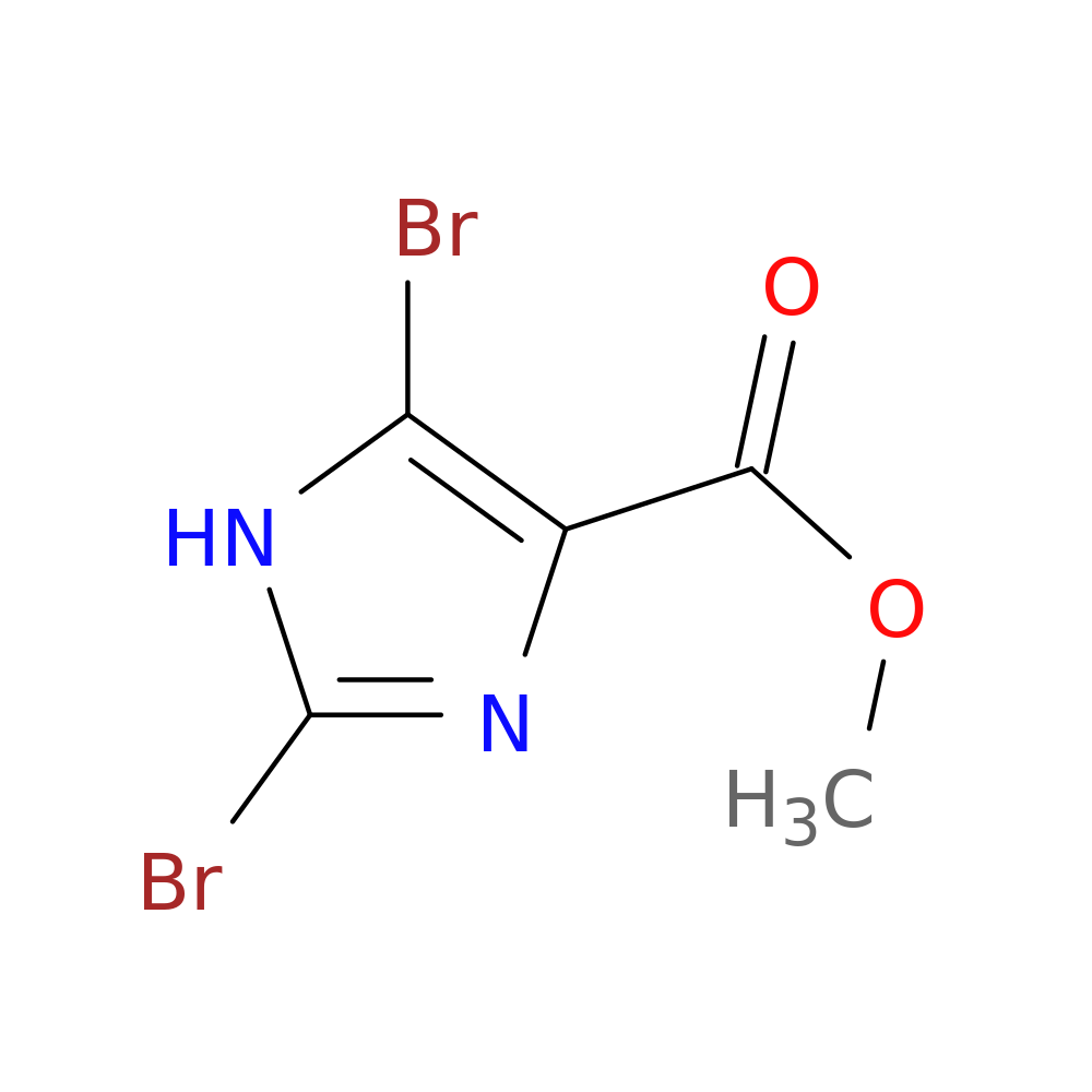 Methyl 2,5-dibromo-1H-imidazole-4-carboxylate