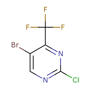 5-BROMO-2-CHLORO-4(TRIFLUOROMETHYL)PYRIMIDINE