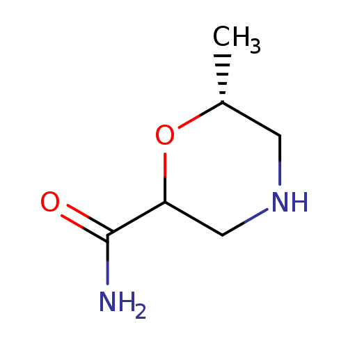 (6R)-6-methylmorpholine-2-carboxamide
