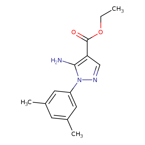 Ethyl 5-amino-1-(3,5-dimethylphenyl)-1H-pyrazole-4-carboxylate