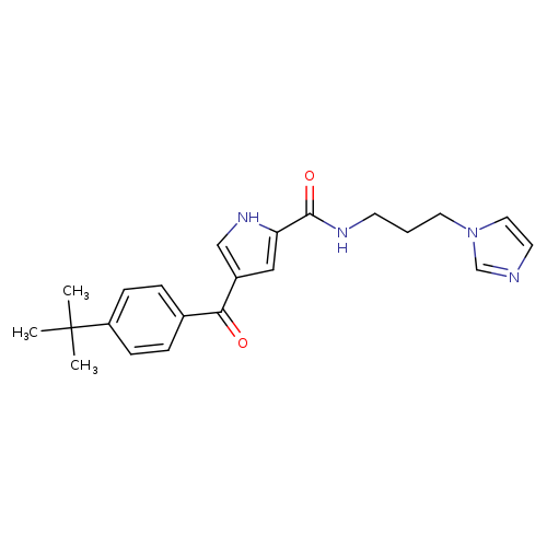 4-(4-tert-butylbenzoyl)-N-[3-(1H-imidazol-1-yl)propyl]-1H-pyrrole-2-carboxamide
