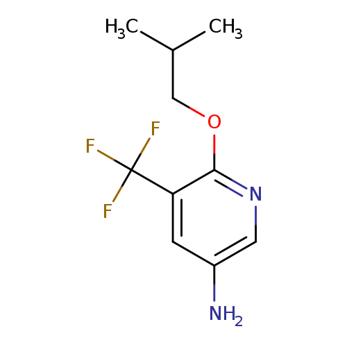 6-Isobutoxy-5-(trifluoromethyl)pyridin-3-amine