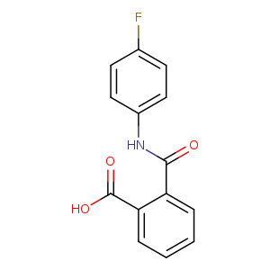 2-((4-Fluorophenyl)carbamoyl)benzoic acid