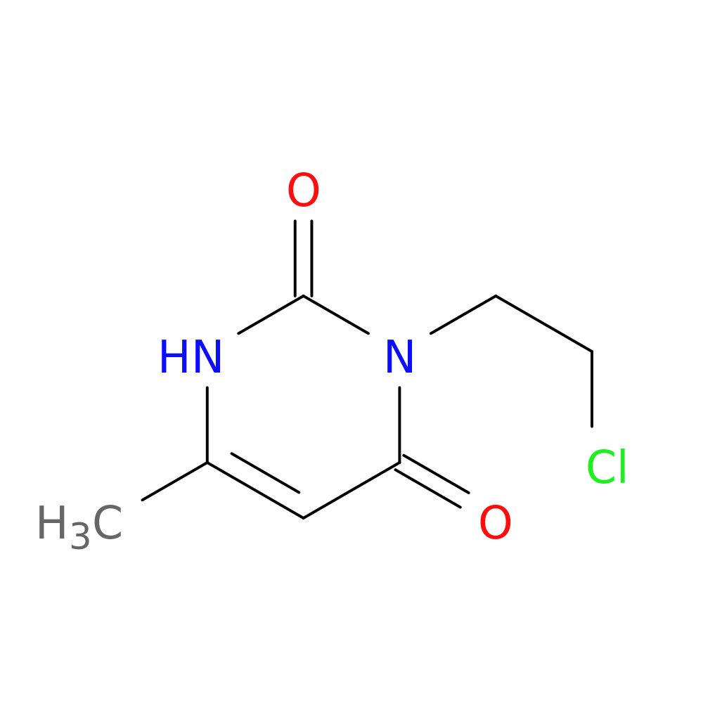 3-(2-Chloroethyl)-6-methylpyrimidine-2,4(1h,3h)-dione