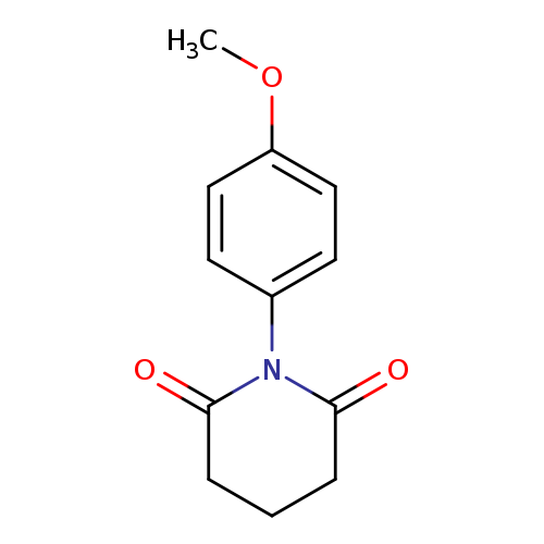 1-(4-methoxyphenyl)piperidine-2,6-dione