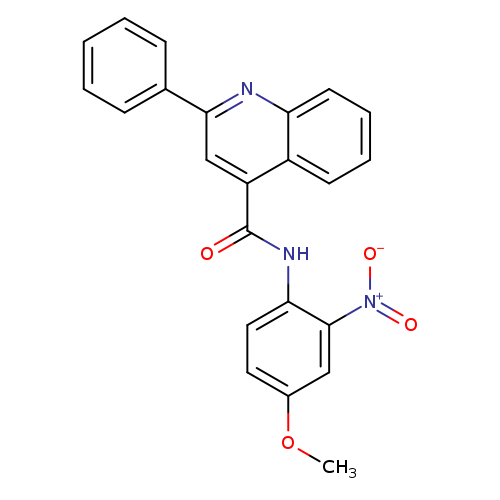 N-(4-methoxy-2-nitrophenyl)-2-phenylquinoline-4-carboxamide