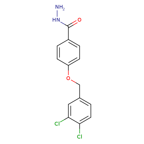 4-[(3,4-dichlorophenyl)methoxy]benzohydrazide