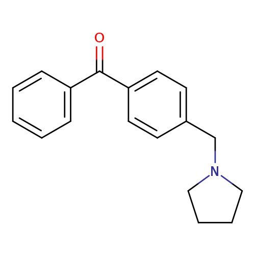 4-(Pyrrolidinomethyl)benzophenone