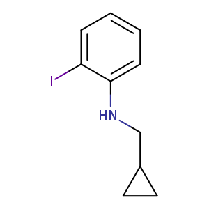 N-(cyclopropylmethyl)-2-iodoaniline