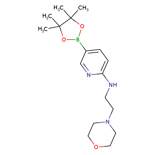 2-(2-Morpholinoethylamino)pyridine-5-boronic acid, pinacol ester