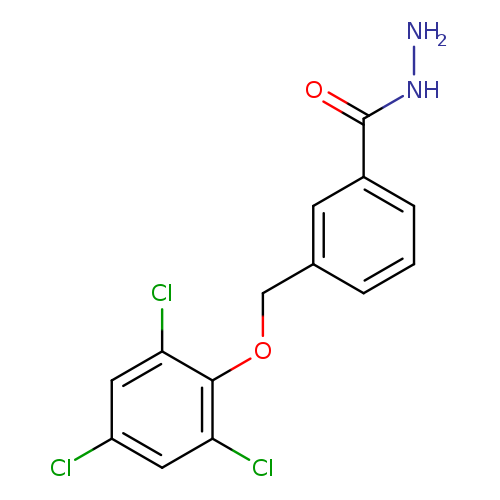 3-[(2,4,6-TRICHLOROPHENOXY)METHYL]BENZOHYDRAZIDE