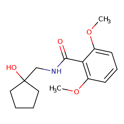 N-[(1-hydroxycyclopentyl)methyl]-2,6-dimethoxybenzamide