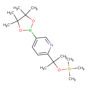6-(2-(Trimethylsilyloxy)propan-2-yl)pyridine-3-boronic acid pinacol ester