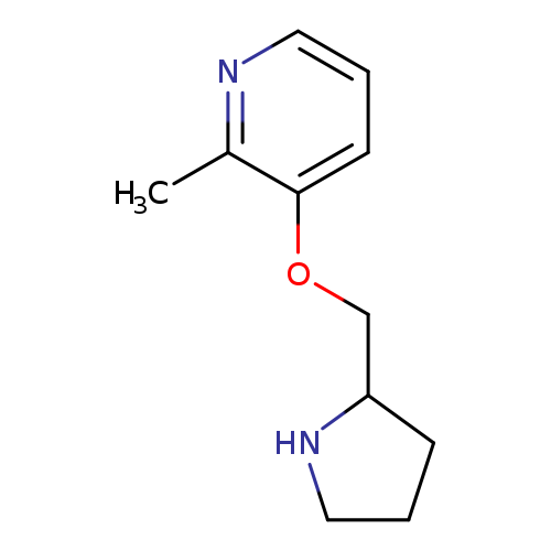 2-Methyl-3-[(pyrrolidin-2-yl)methoxy]pyridine