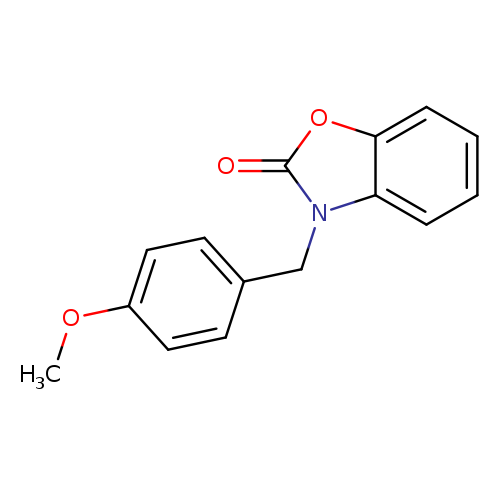 3-(4-methoxybenzyl)-1,3-benzoxazol-2(3H)-one