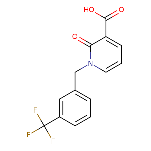 2-Oxo-1-[3-(trifluoromethyl)benzyl]-1,2-dihydro-3-pyridinecarboxylic acid