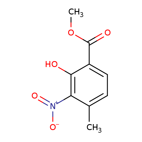 2-Hydroxy-4-methyl-3-nitro-benzoic acid methyl ester