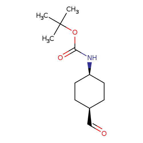 Carbamic acid,N-(cis-4-formylcyclohexyl)-, 1,1-dimethylethyl ester