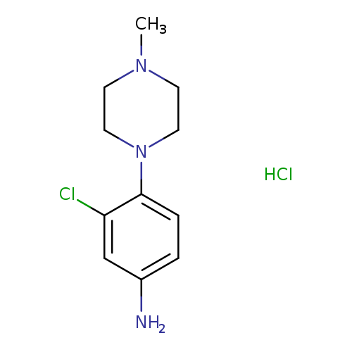 3-Chloro-4-(4-methylpiperazin-1-yl)aniline hydrochloride